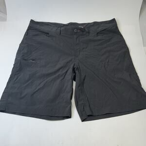L.L. Bean Performance Stretch Men’s Zipper Fly Gray Shorts ID 504179 40W Regular
